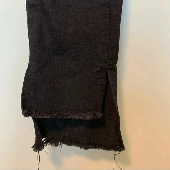 Frame  high low hem black jeans - Picture 2 of 5